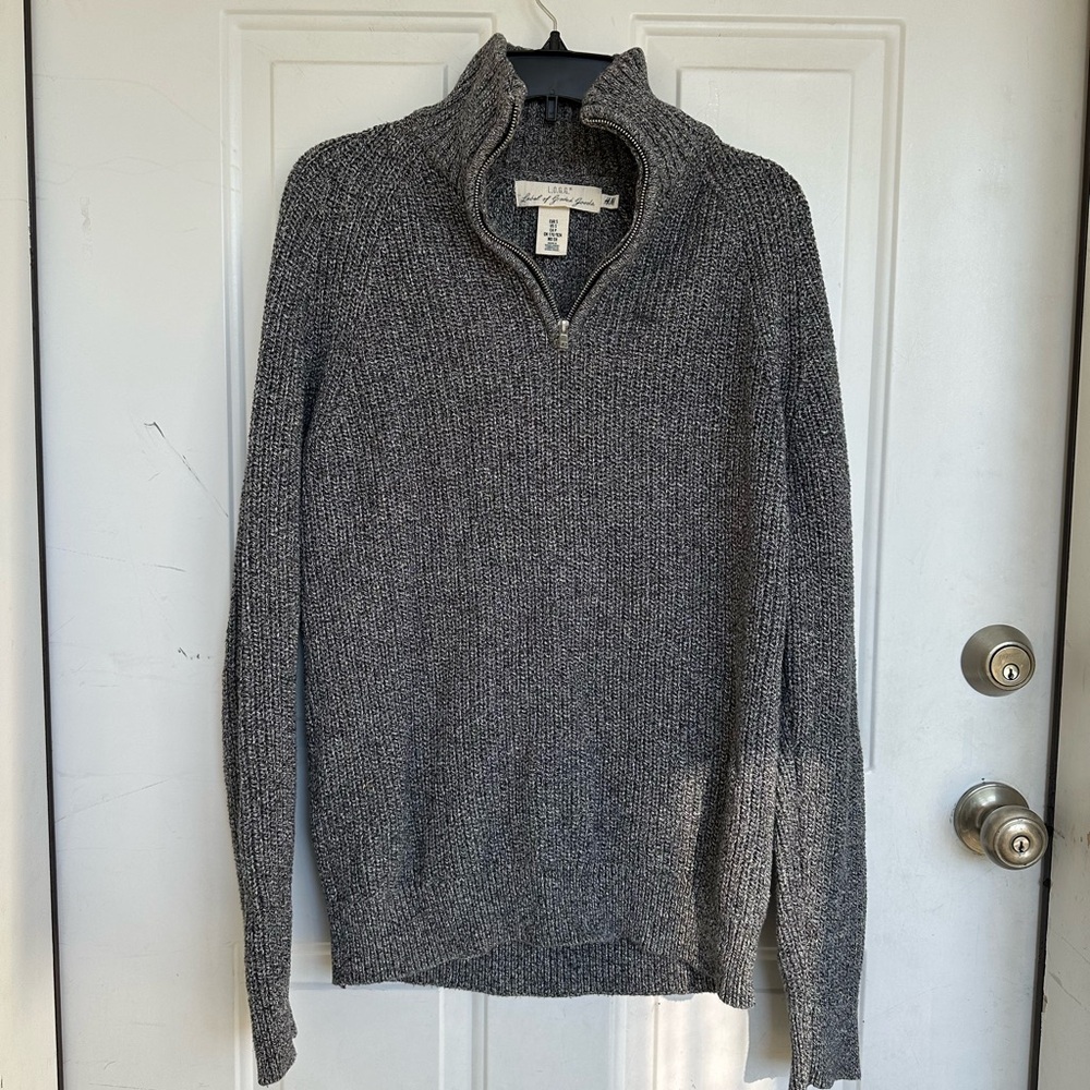 H&M Quarter Zip Pullover Sweater size S